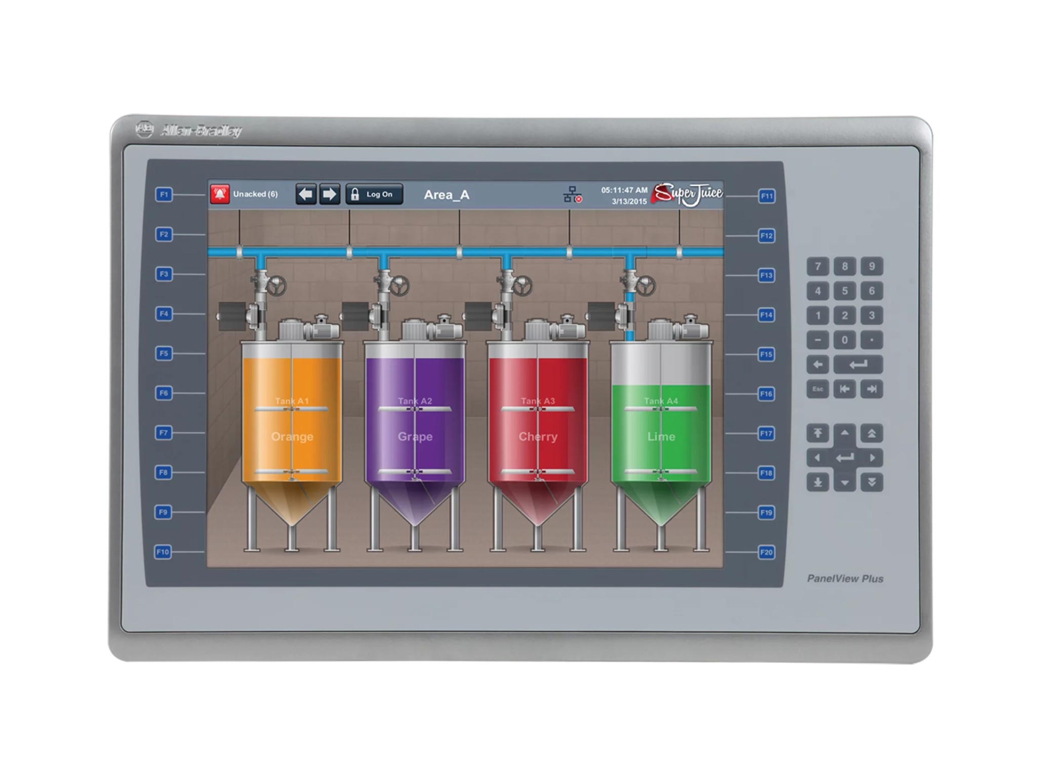ControlLogix 5580 Controller Front